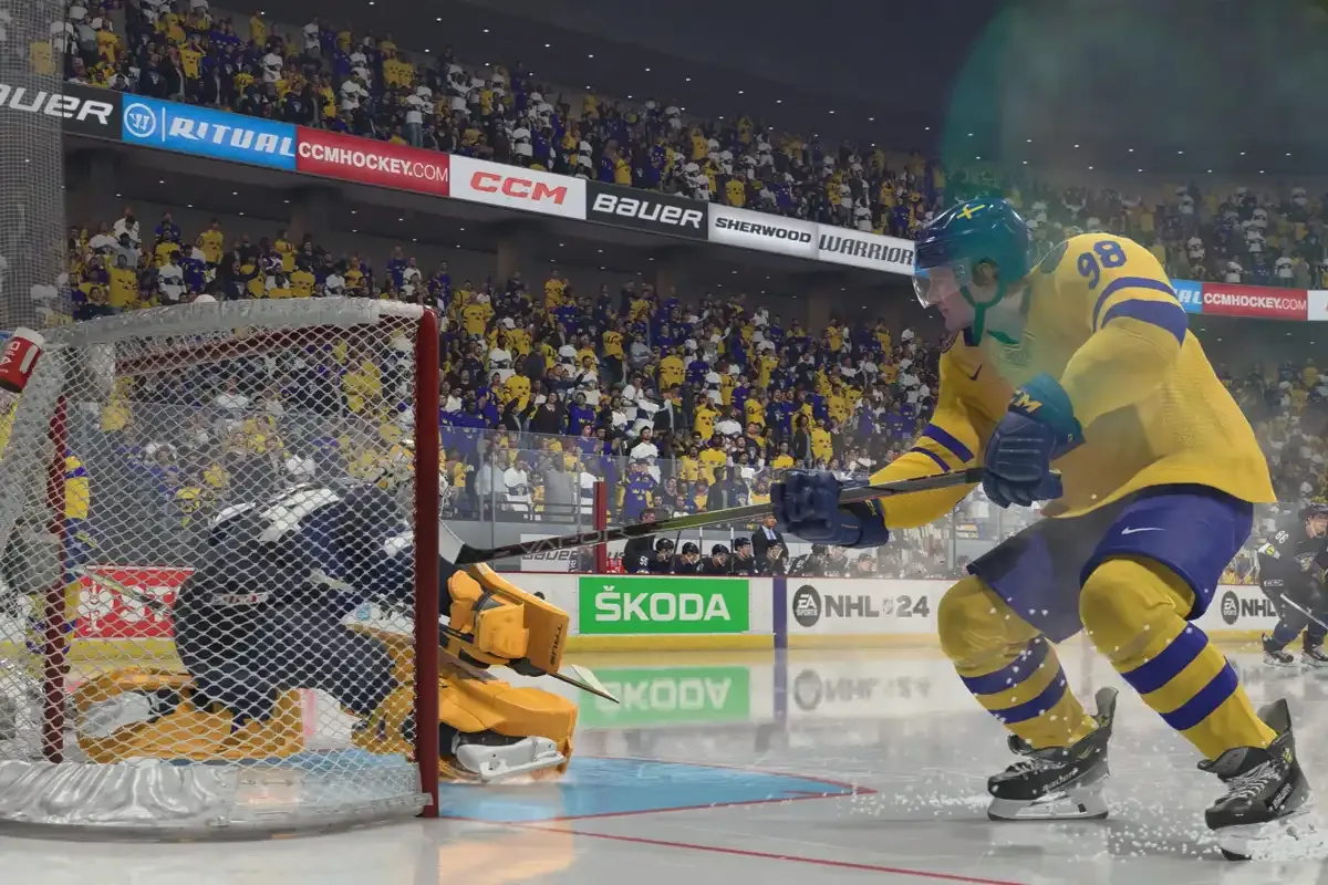 Hur fungerar crossplay i Nhl 24?